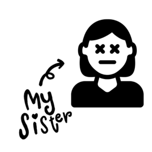 a scribble of a sister